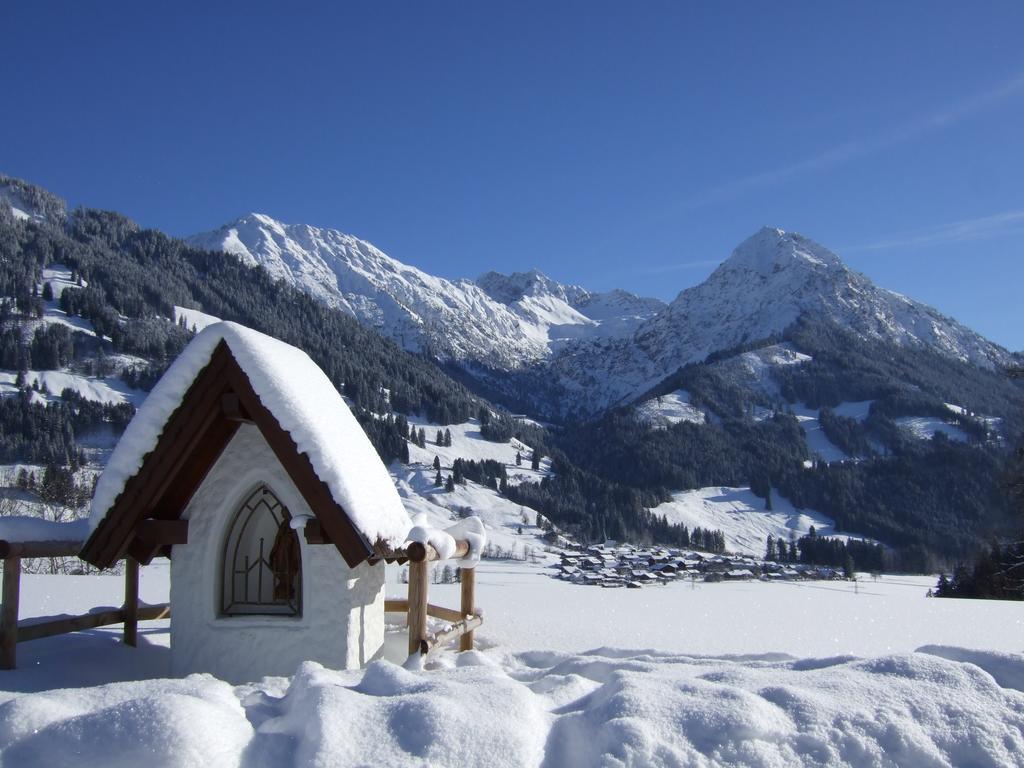 Hornblick Fewo- Ab Mai Freie Fahrt Mit Bergbahnen Oberstdorf Eksteriør bilde