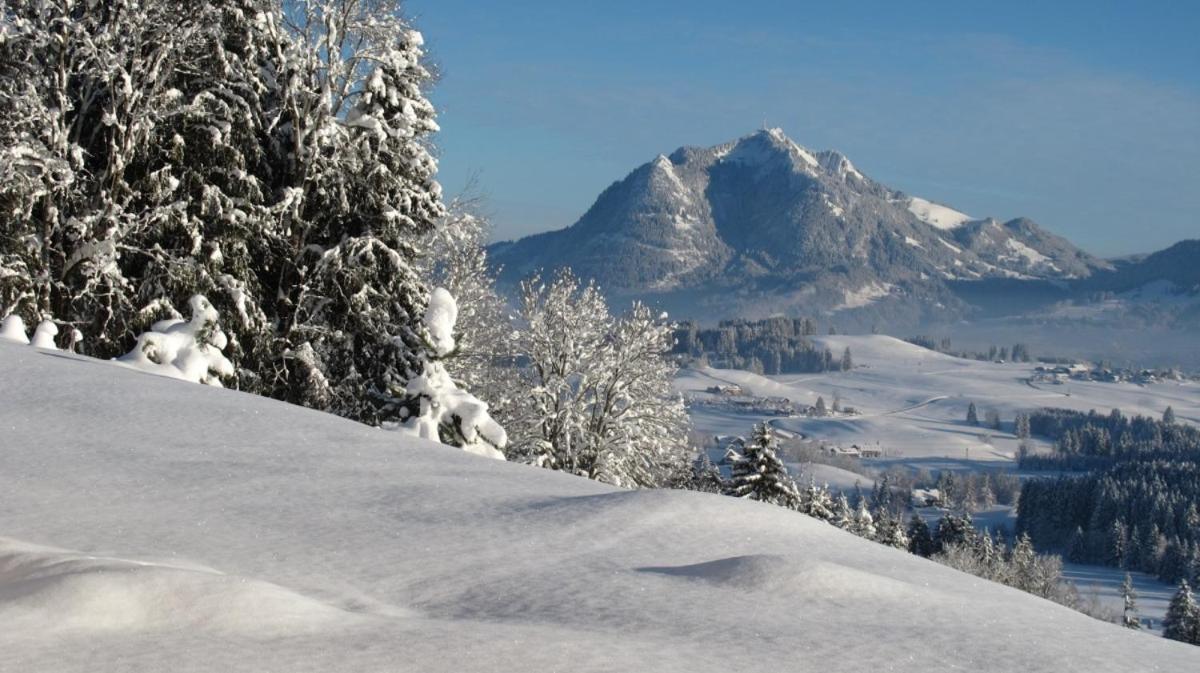 Hornblick Fewo- Ab Mai Freie Fahrt Mit Bergbahnen Oberstdorf Eksteriør bilde